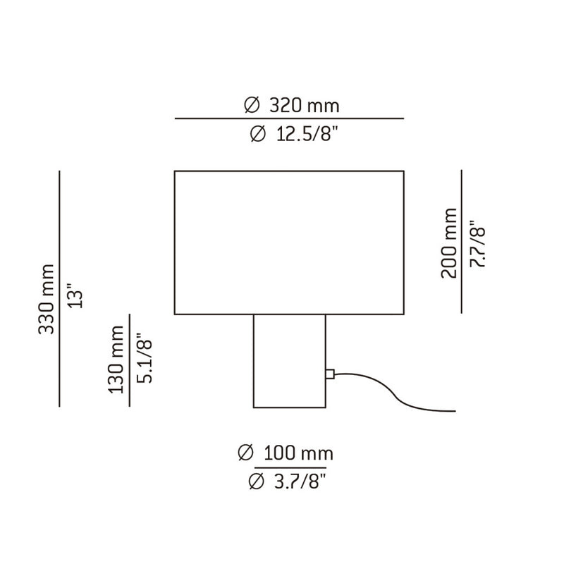 Cyls Table Lamp