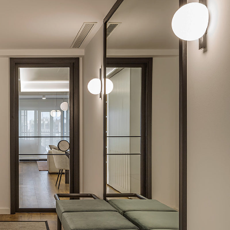Flat shop hallway lights