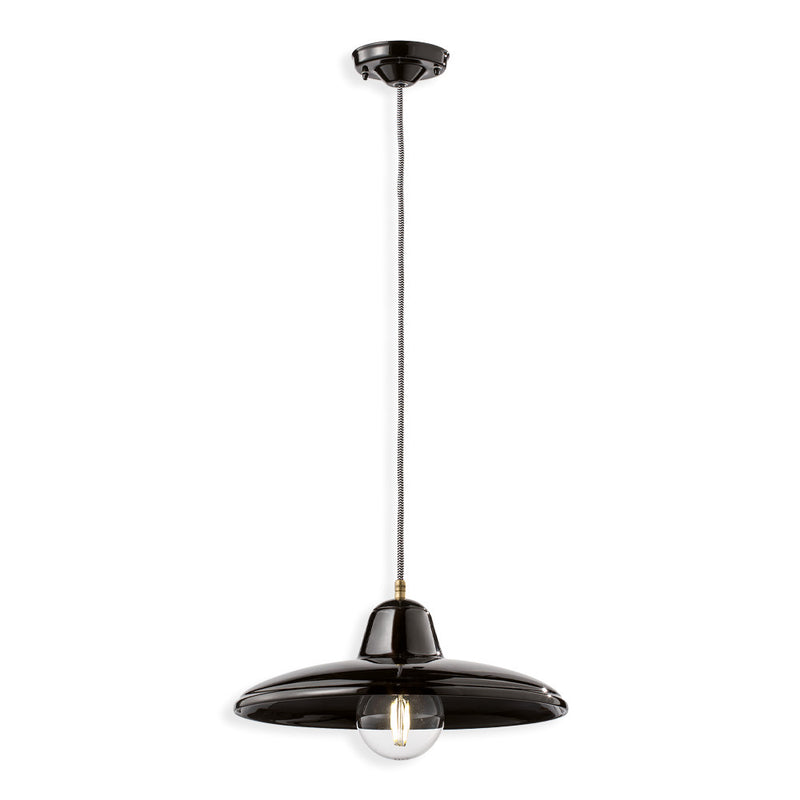 B&W Curve Pendant Light