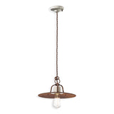 Grunge Disk Pendant Light