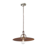 Grunge Disk Pendant Light