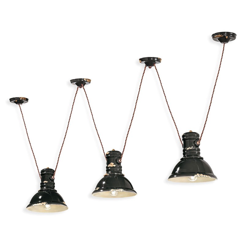 Industrial 3lt Pendant Light