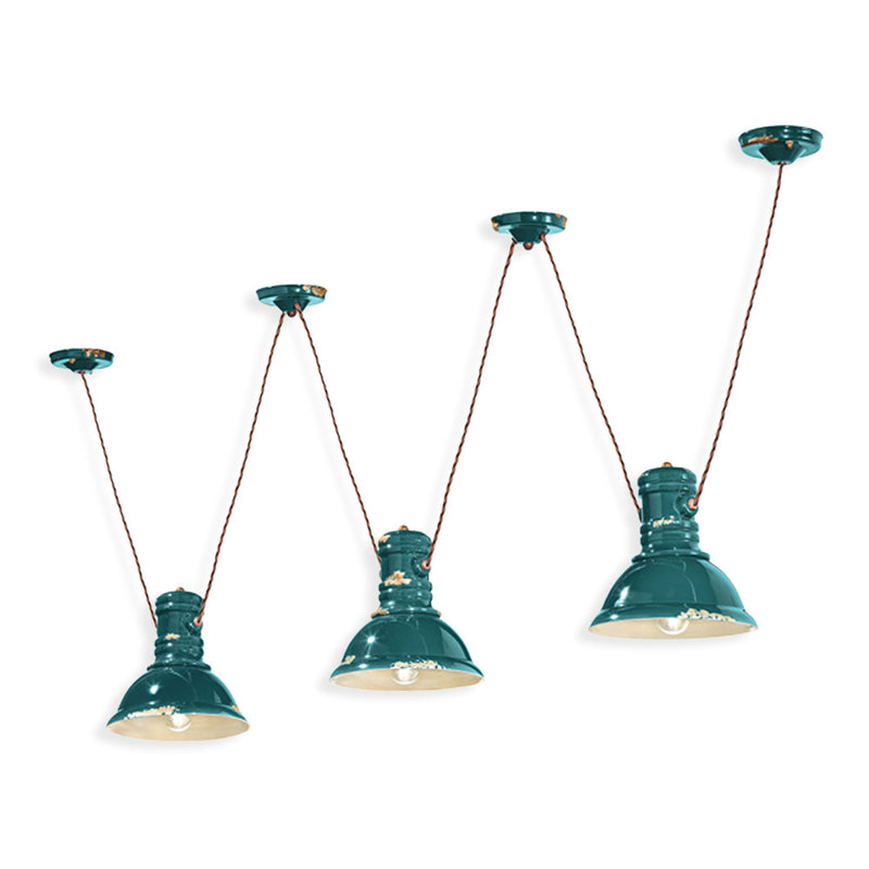 Industrial 3lt Pendant Light
