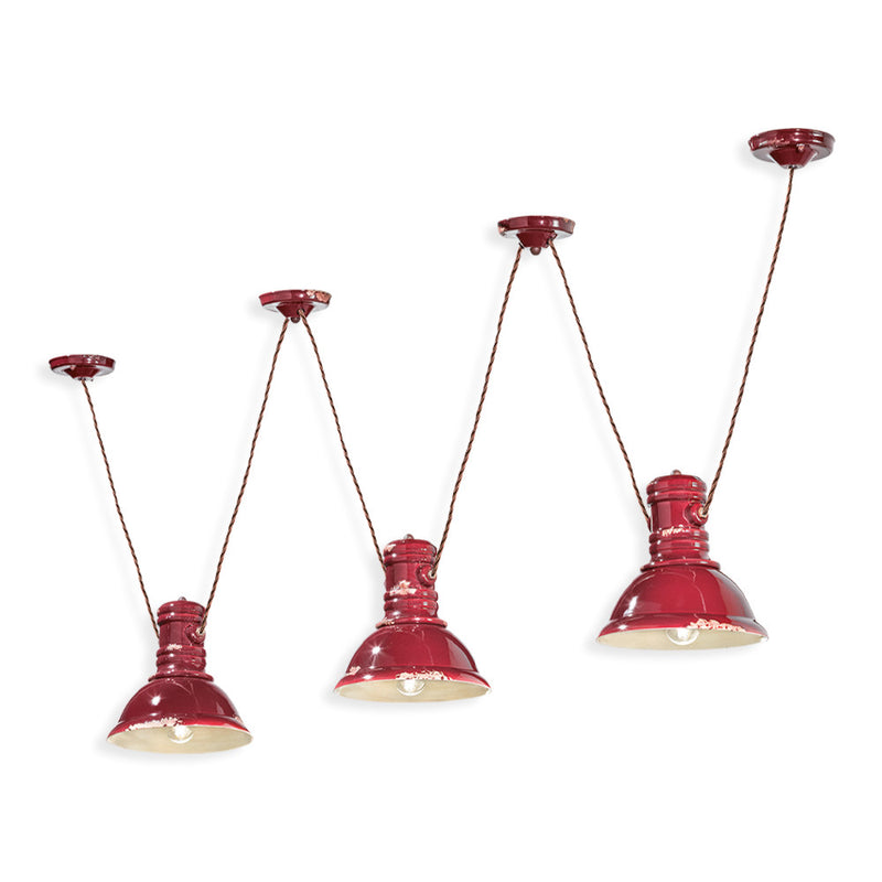 Industrial 3lt Pendant Light