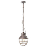 Industrial Caged Pendant Light