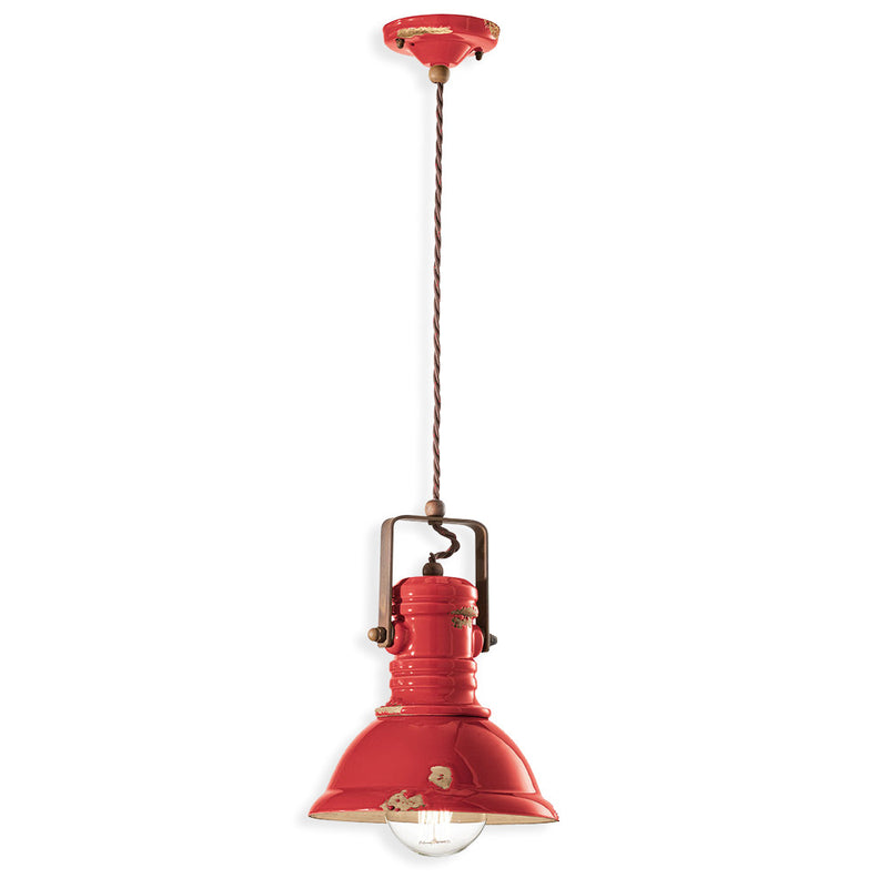 Industrial Shaded Pendant Light