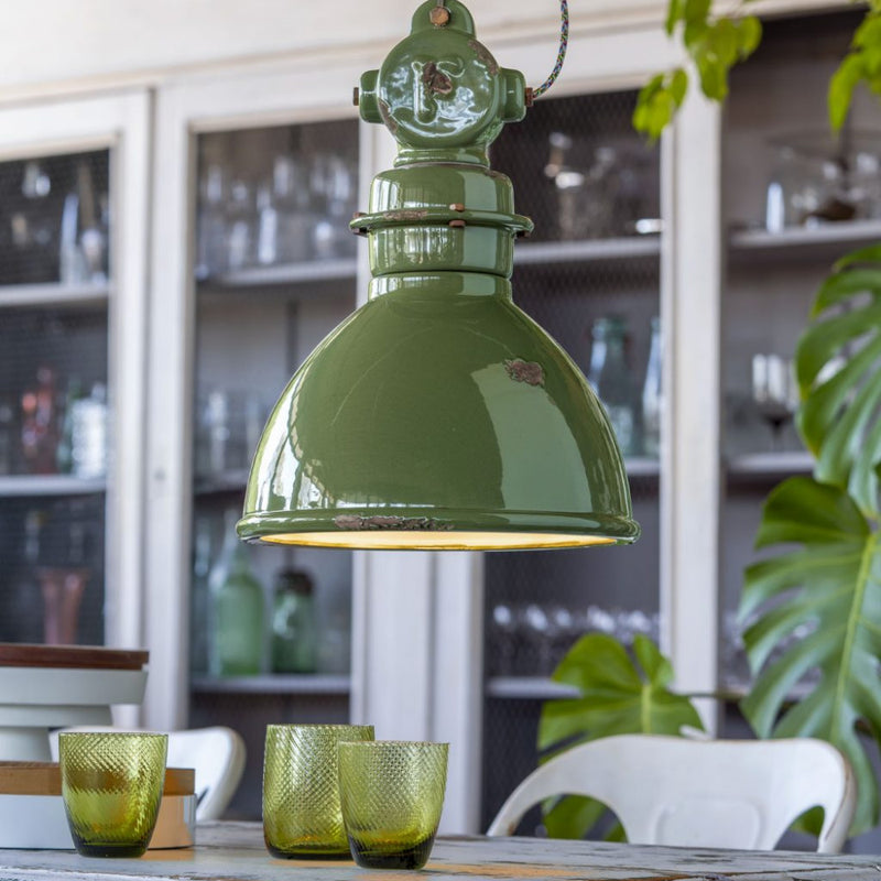 Industrial Shaded Pendant Light