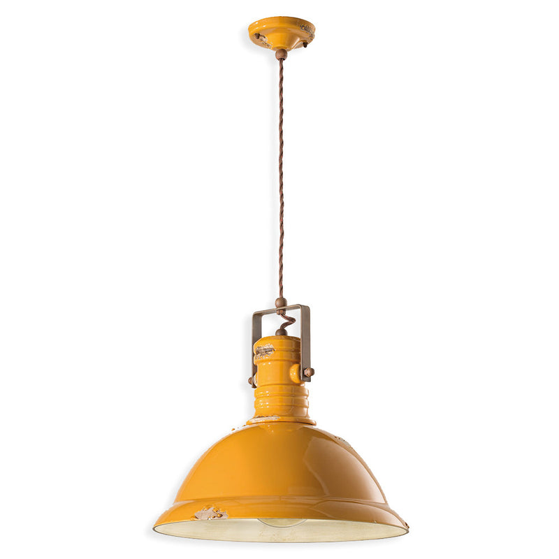 Industrial Shaded Pendant Light