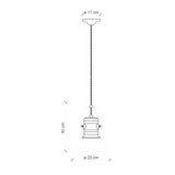 Industrial Shaded Pendant Light