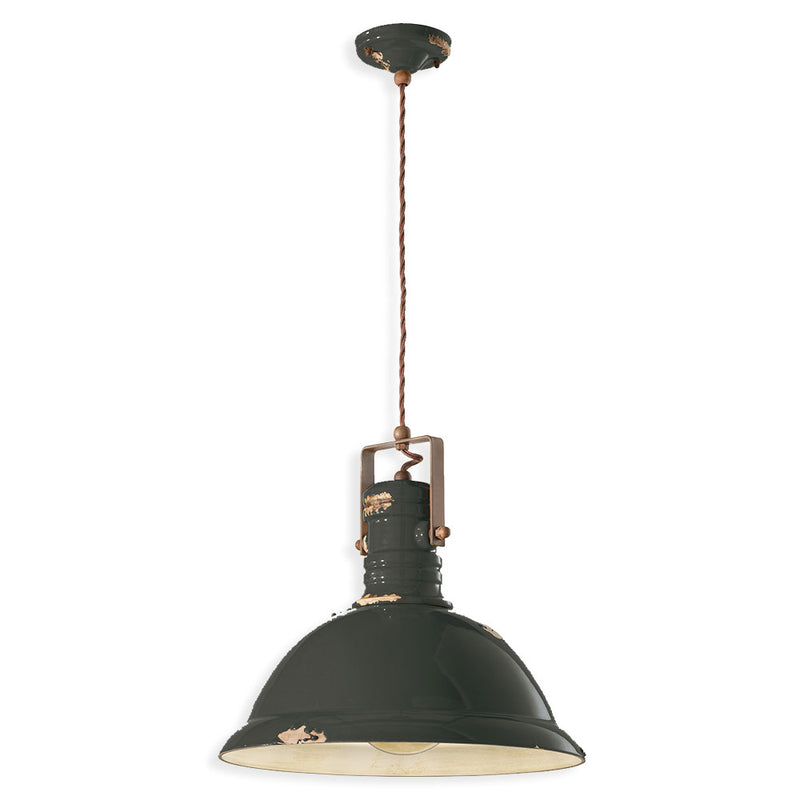 Industrial Shaded Pendant Light
