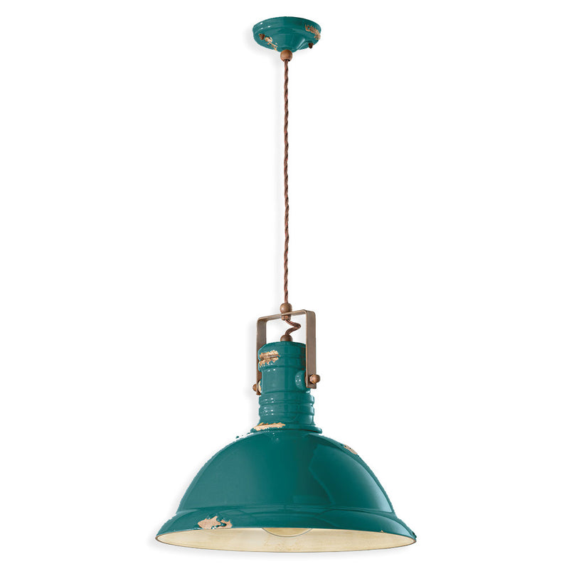 Industrial Shaded Pendant Light