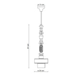 Lariat Cylinder Pendant Light