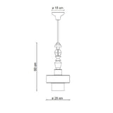 Lariat Cylinder Pendant Light
