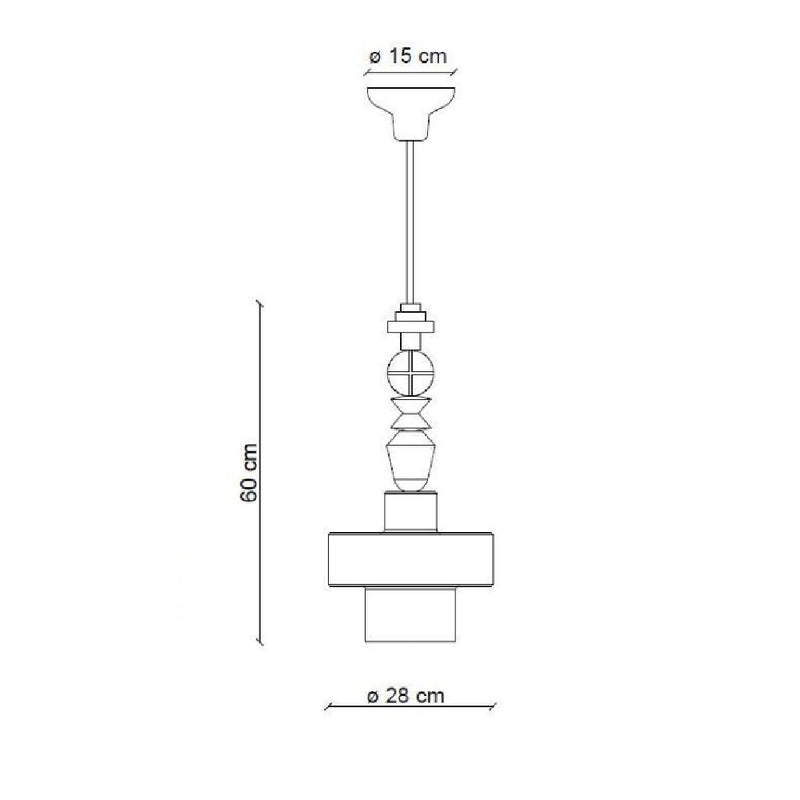 Lariat Cylinder Pendant Light