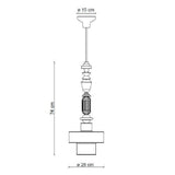Lariat Cylinder Pendant Light