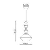 Lariat Diamond Pendant Light