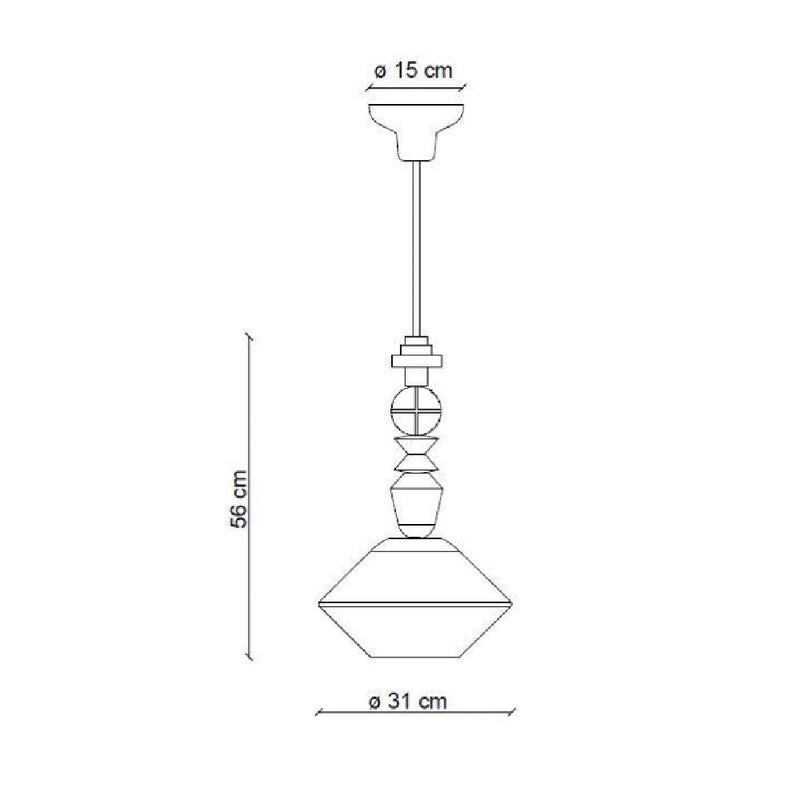 Lariat Diamond Pendant Light