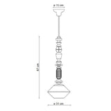Lariat Diamond Pendant Light