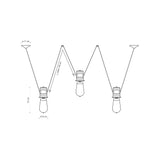 Urban 3lt Pendant Light