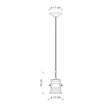 Urban Suspended Pendant Light