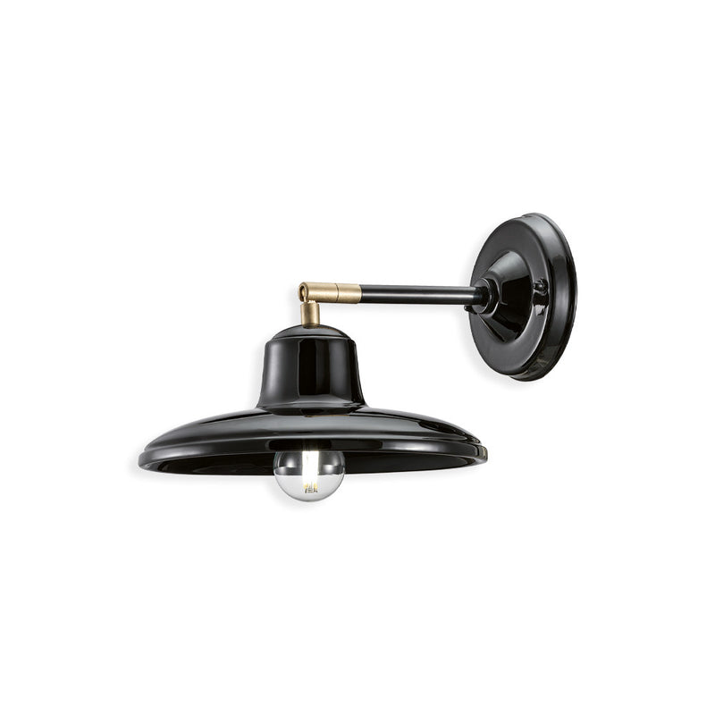 B&W Curve Wall Light