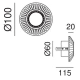 Mini Surface Ceiling Light