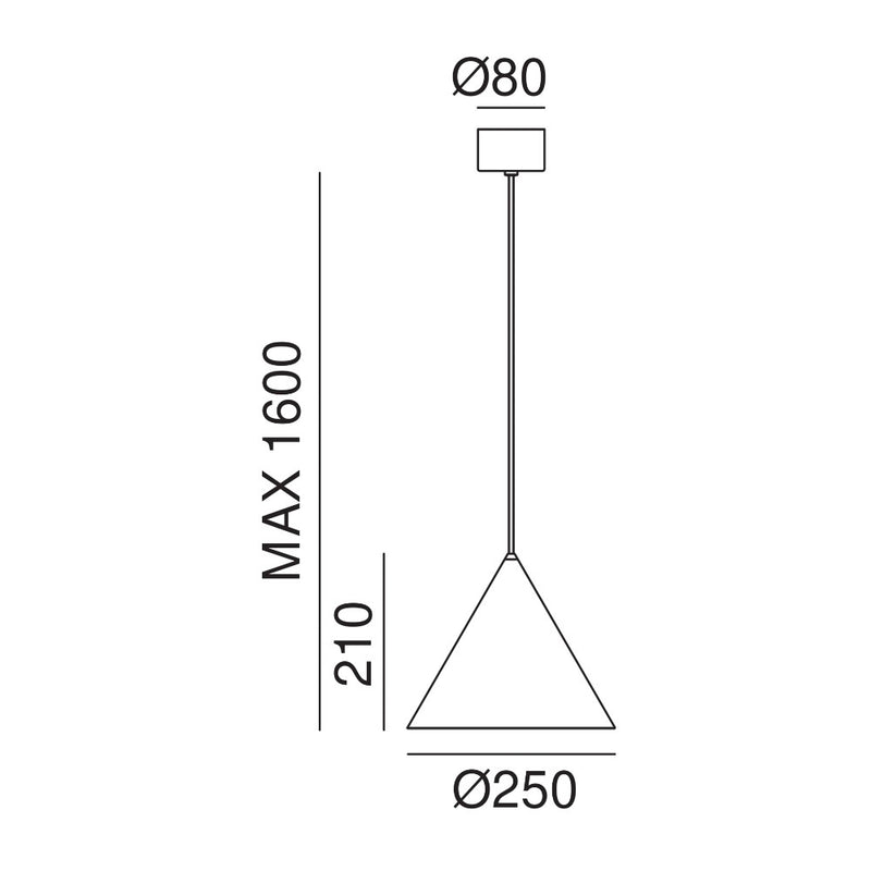 Cone Indoor Pendant Light