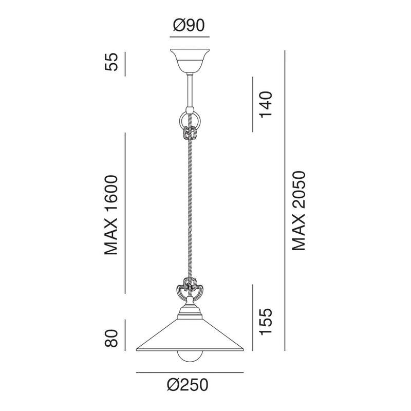 Tabia Single Pendant Light