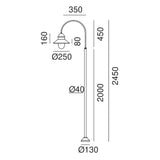 Borgo Pole Light