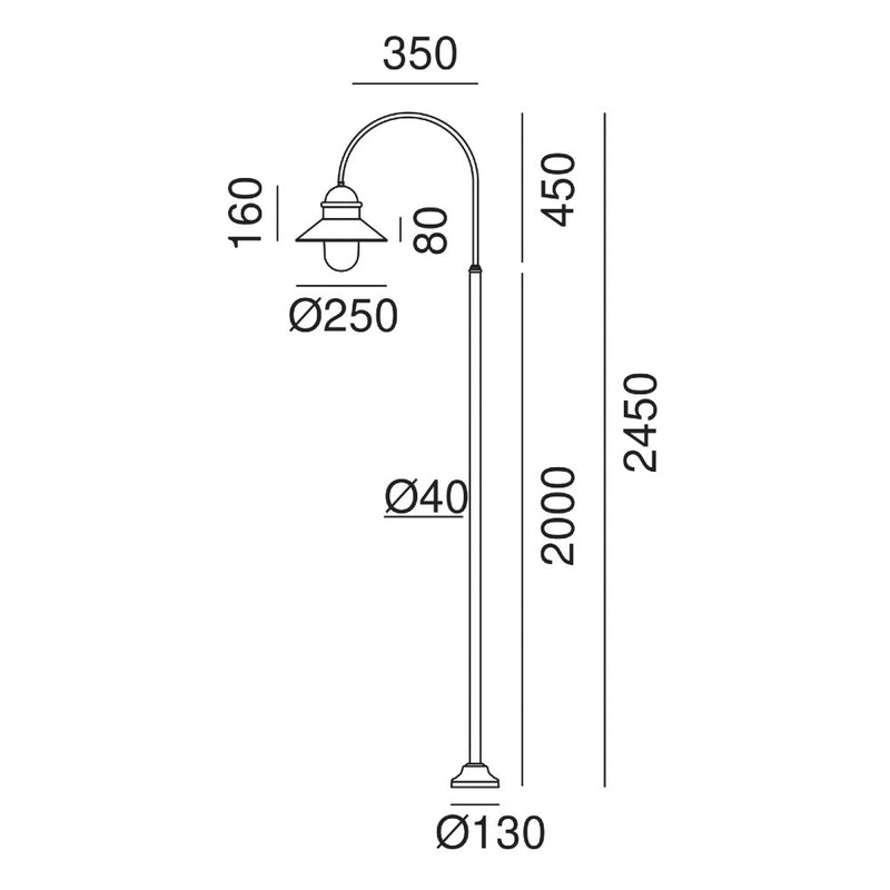 Borgo Pole Light