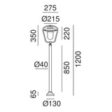 Calmaggiore Pole Light