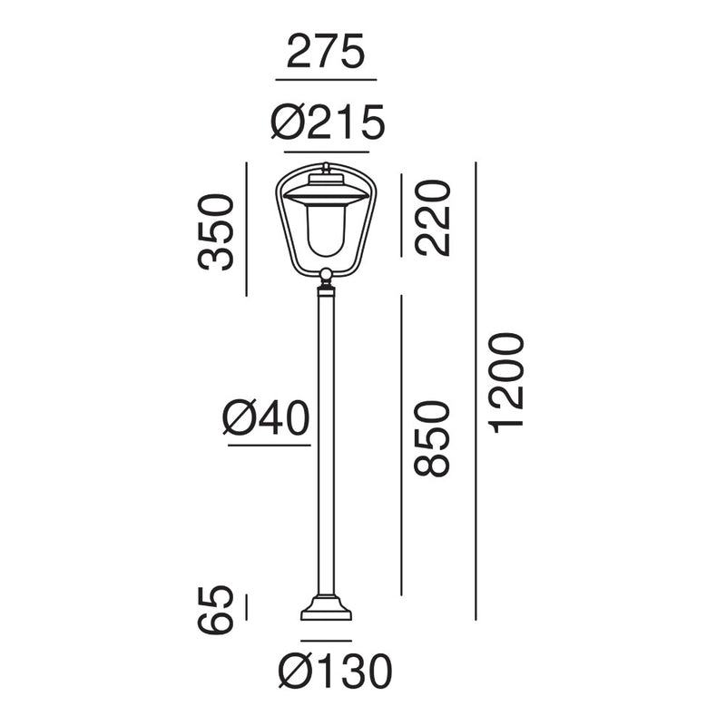 Calmaggiore Pole Light