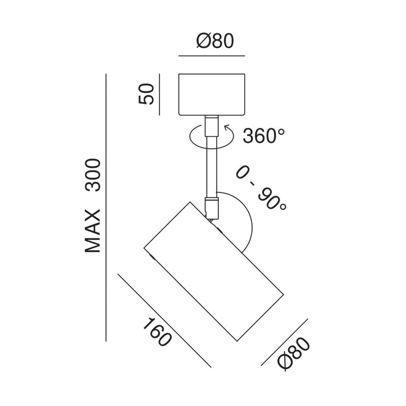 Girasoli Adjustable Spotlight