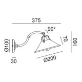 Cascina Wall Light