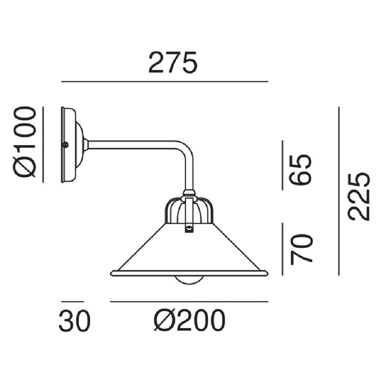 Cascina Wall Light