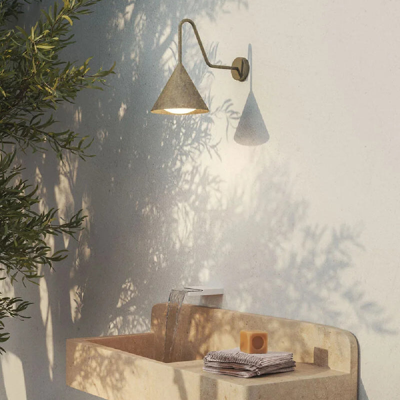 Cone Outdoor Wall Light