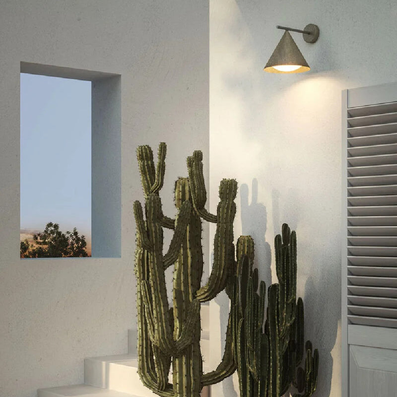 Cone Outdoor Wall Light