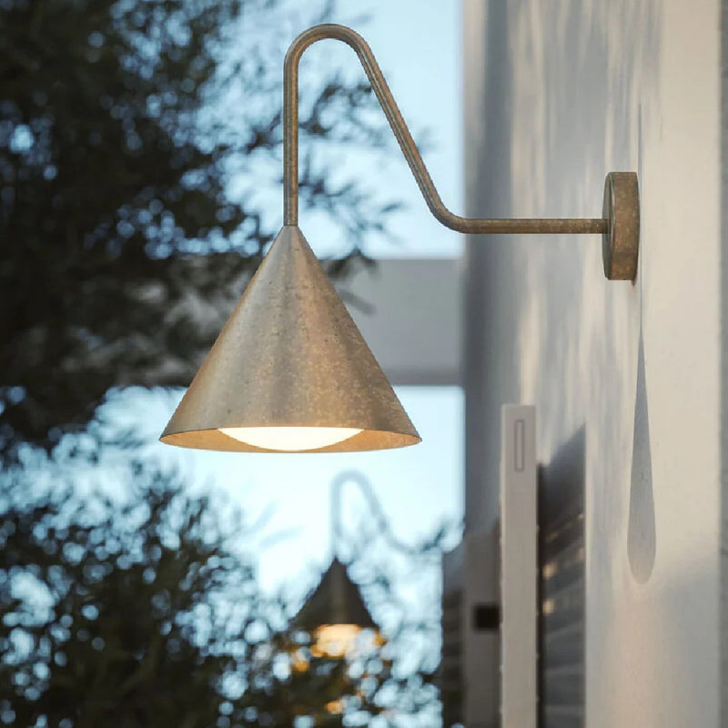 Cone Outdoor Wall Light