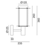 Loggia Wall Light