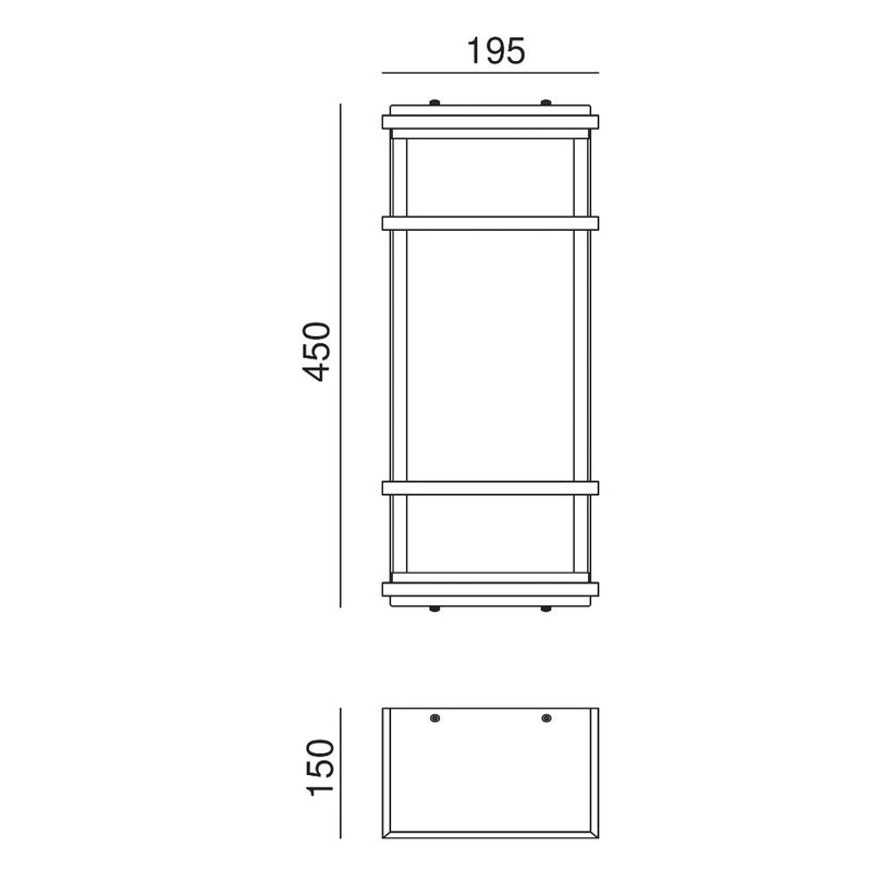 Quadro Wall Light