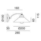 Tabia Wall Light