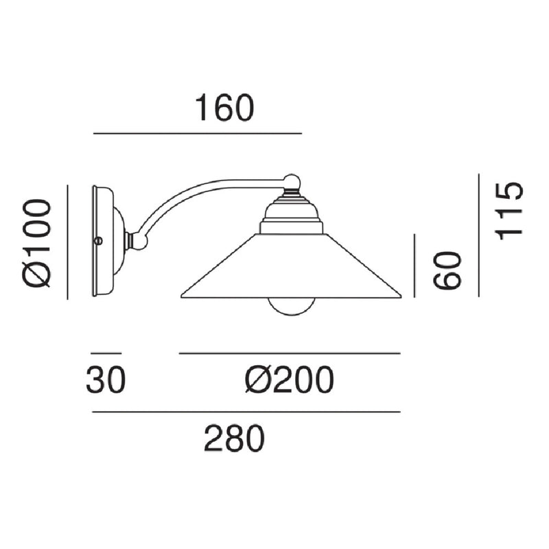 Tabia Wall Light