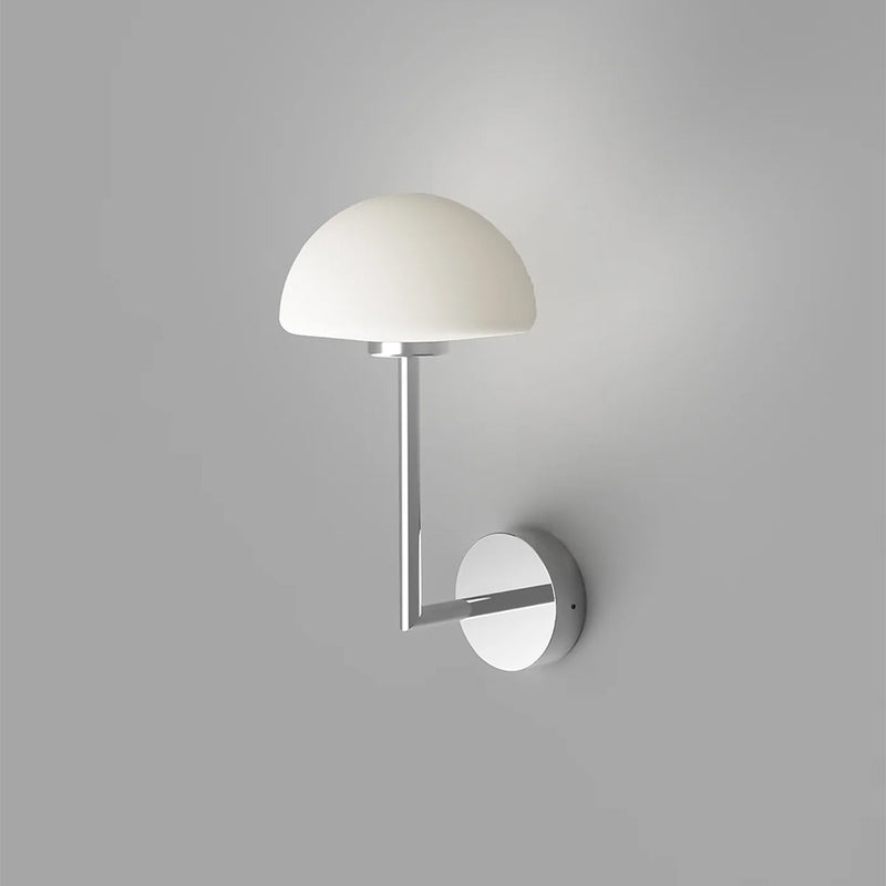 Orb Dome Long Arm Wall Light