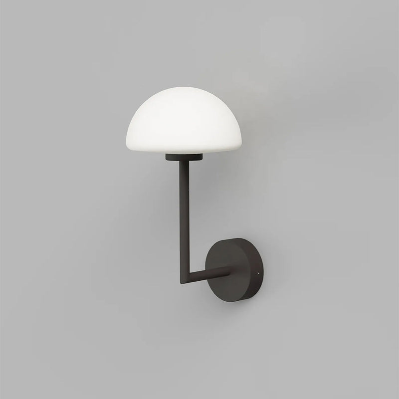 Orb Dome Long Arm Wall Light