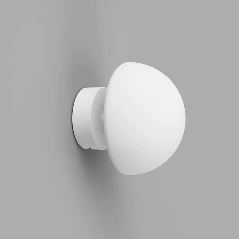 Orb Dome Short Arm Wall Light