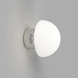 Orb Dome Short Arm Wall Light