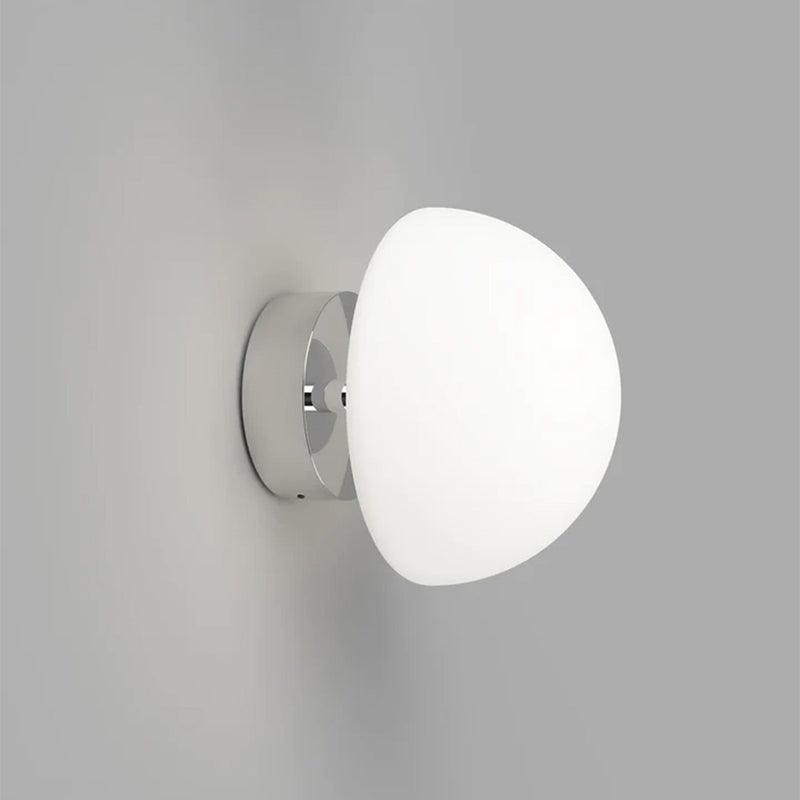 Orb Dome Short Arm Wall Light