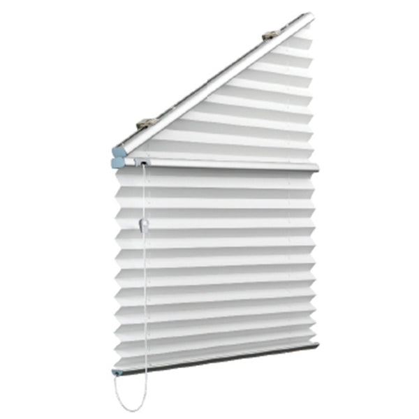 Triangle Horizontal Top Pleated Blind