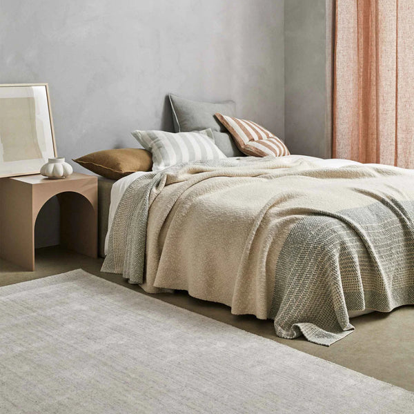 Weave Rug - Travertine - Marble